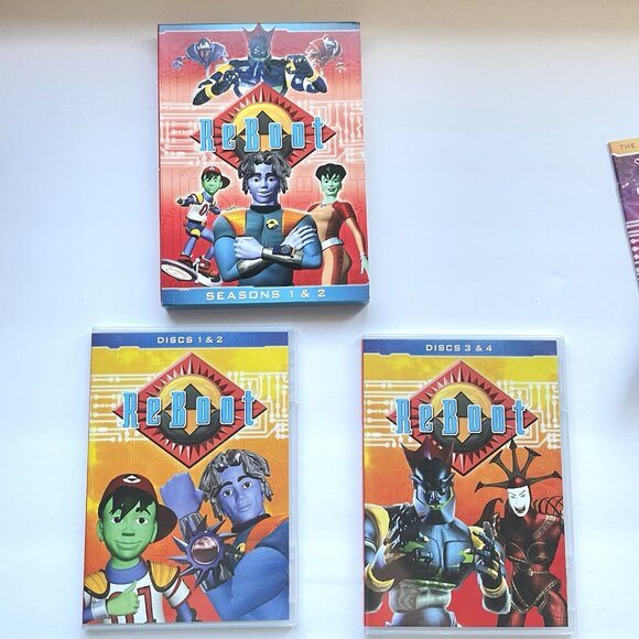 Reboot DVD Series Season 1 2 3 4  Definitive mainframe edition - Picture 2 of 16